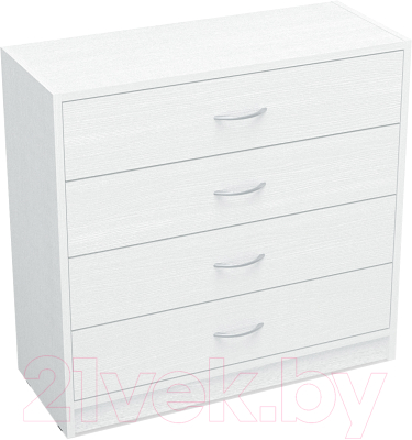 Комод Involux Престон 226T002 (белый структурный) - фото