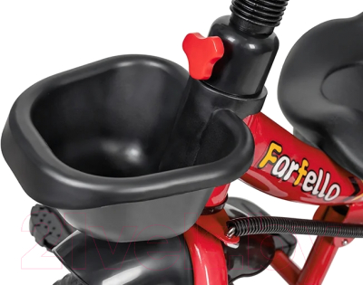 Трехколесный велосипед с ручкой Farfello 208-1