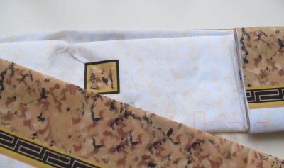 Шторка-занавеска для ванны Miranda Emerald Beige