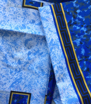 Шторка-занавеска для ванны Miranda Emerald Blue