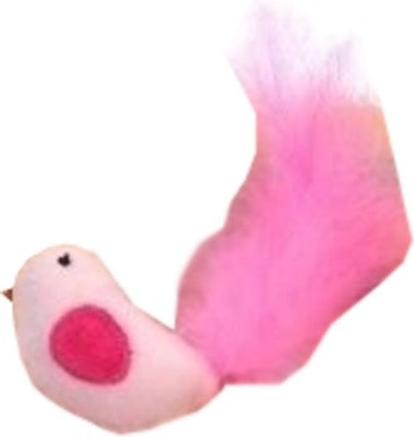 Игрушка для кошек Homecat Птичка с хвостом из перьев / 72336