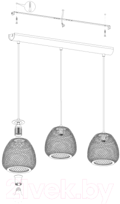 Потолочный светильник Eglo Dembleby 43266