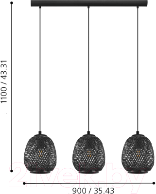 Потолочный светильник Eglo Dembleby 43266