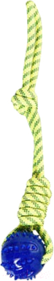 Игрушка для собак Homepet Мяч на канате / 80565 - фото