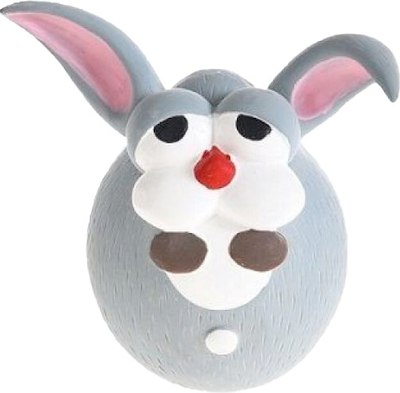 Игрушка для собак Homepet Bubble Заяц с пищалкой латекс / 72521 - фото