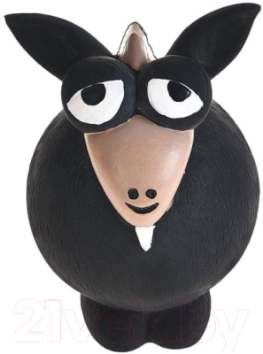 Игрушка для собак Homepet Козлик с пищалкой латекс / 72529 - фото