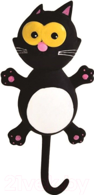 Игрушка для собак Homepet Bubble Кот с пищалкой латекс / 72530 - фото