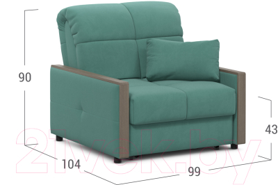 Кресло-кровать Moon Trade 125 / MF006781