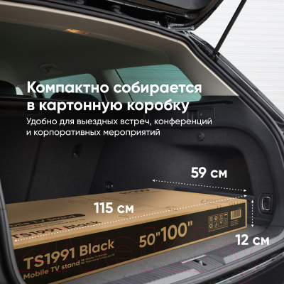 Стойка для ТВ/аппаратуры Onkron TS1991