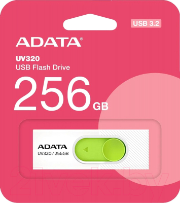 USB flash накопитель A-data UV320 256GB (AUV320-256G-RWHGN)