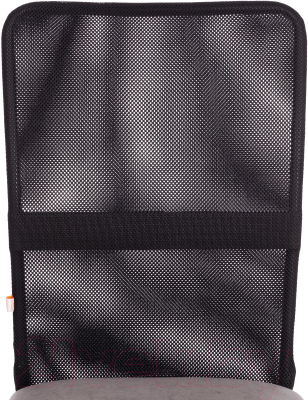 Кресло офисное Tetchair 29/W-11 флок/ткань (серый/черный)