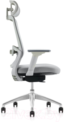 Кресло офисное Insite Glory / 1-IS-MC-0504 (белый/серый)