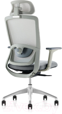 Кресло офисное Insite Glory / 1-IS-MC-0504 (белый/серый)