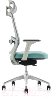 Кресло офисное Insite Glory / 1-IS-MC-0506 (белый/зеленый)