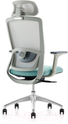Кресло офисное Insite Glory / 1-IS-MC-0506 (белый/зеленый)