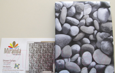 Шторка-занавеска для ванны Miranda Rocks