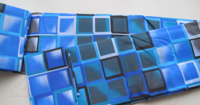 Шторка-занавеска для ванны Miranda Kare Blue - фото