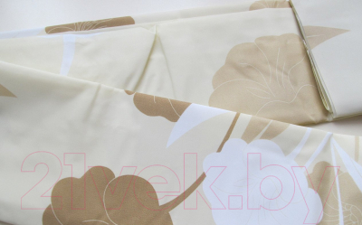 Шторка-занавеска для ванны Miranda Y Herbarium Beige - фото