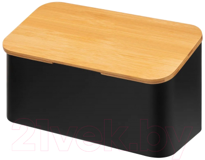 Хлебница Elan Gallery С бамбуковой крышкой-доской / 240397