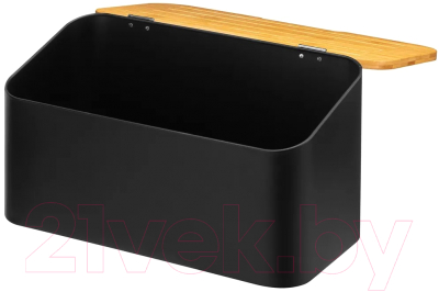 Хлебница Elan Gallery С бамбуковой крышкой-доской / 240397