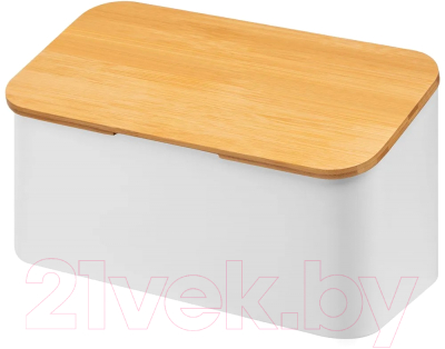 Хлебница Elan Gallery С бамбуковой крышкой-доской / 240398