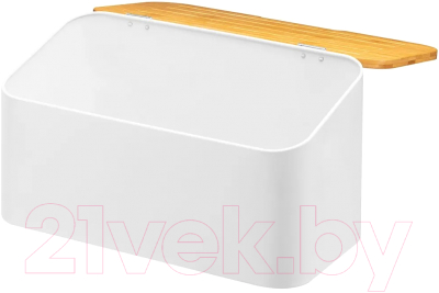 Хлебница Elan Gallery С бамбуковой крышкой-доской / 240398