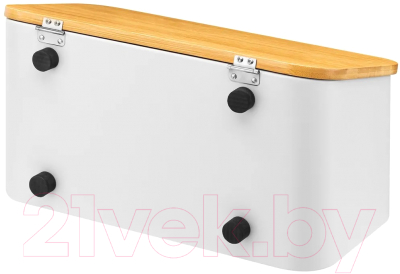 Хлебница Elan Gallery С бамбуковой крышкой-доской / 240398