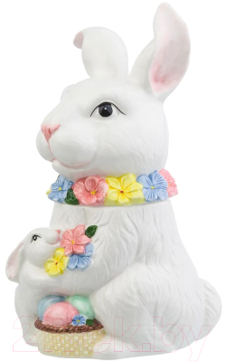 Емкость для хранения Elan Gallery Заяц с зайчонком / 340054