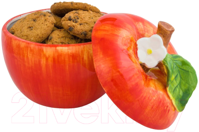 Емкость для хранения Elan Gallery Яблоко / 340056