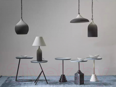 Журнальный столик Bergenson Bjorn Sustainable Collection / BB0000146 (серый/черный)