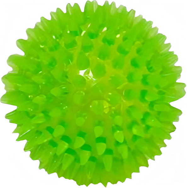 Игрушка для собак Homepet Мячик с шипами с пищалкой / 83791