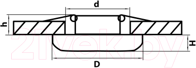 Точечный светильник Lightstar Monde 071077