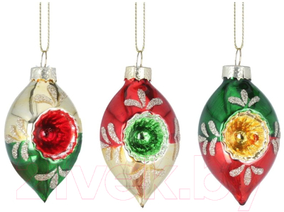 Елочная игрушка Gisela Graham Nostalgia. Капля / 201