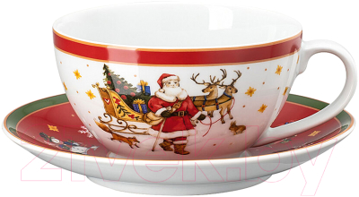 Чашка с блюдцем Hutschenreuther Happy Wintertime / 02488-727470-14780 - фото