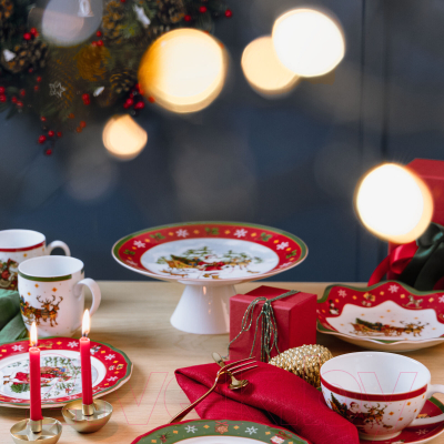 Чашка с блюдцем Hutschenreuther Happy Wintertime / 02488-727470-14780