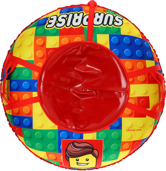 Тюбинг-ватрушка Winter Star Кубики / 9408931 - фото