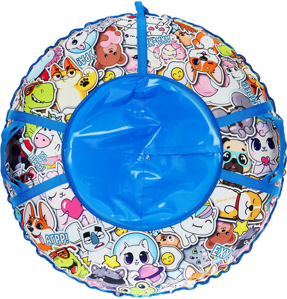 Тюбинг-ватрушка Winter Star Стикер / 9408930  - фото