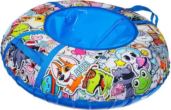 Тюбинг-ватрушка Winter Star Стикер / 9408930 