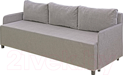 Диван Домовой Юни 3 (Santos Light Grey) - фото