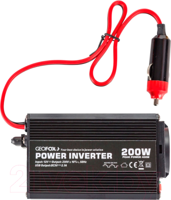 Автомобильный инвертор Geofox M 200W