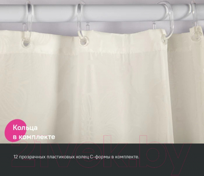 Шторка-занавеска для ванны IDDIS BD04P18i11