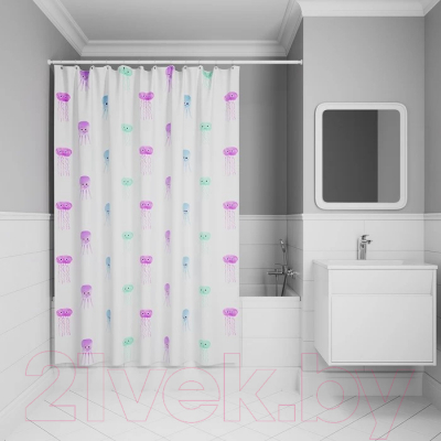 Шторка-занавеска для ванны IDDIS BO03P18i11