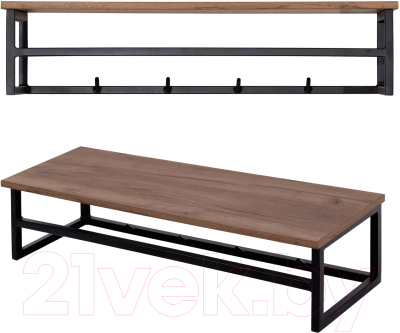 Вешалка для одежды Millwood Сканди 4 92x29x22