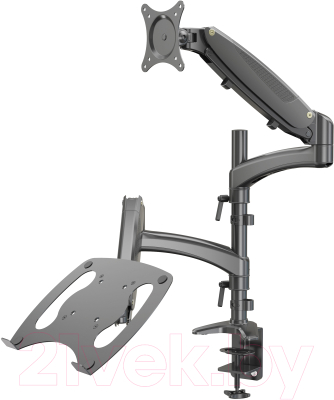 Кронштейн для монитора и ноутбука Cactus CS-VM-LH08-BK - фото