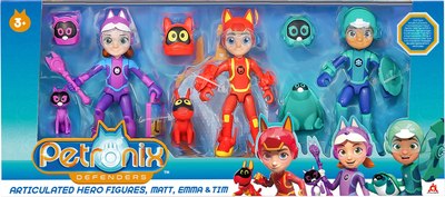 Набор фигурок коллекционных Petronix Герои с аксессуарами / 42239