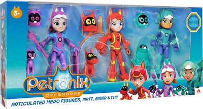 Набор фигурок коллекционных Petronix Герои с аксессуарами / 42239