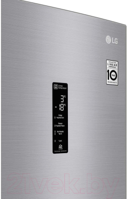 Холодильник с морозильником LG GC-B509SMUM