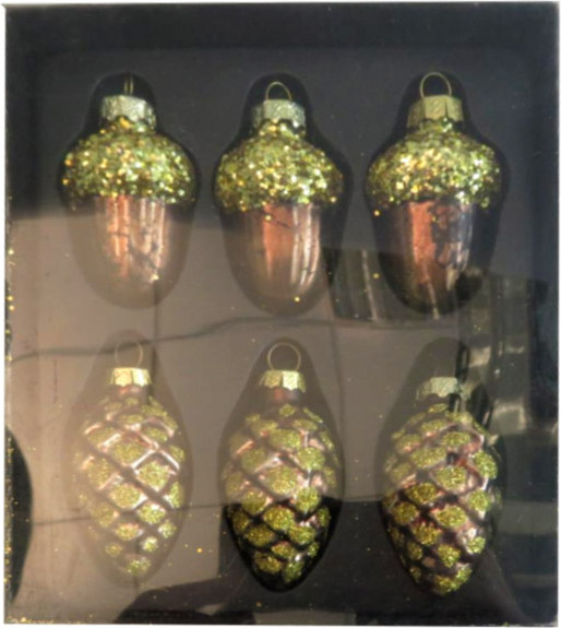 Набор елочных игрушек GreenTerra 0283-1 - фото