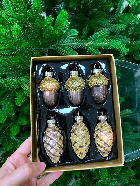 Набор елочных игрушек GreenTerra 0283-1