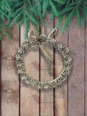 Елочная игрушка Shishi Венок / 60545